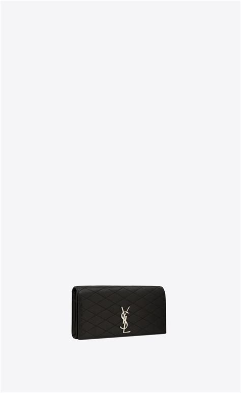 ysl clutch neon|KATE clutch in quilted lambskin .